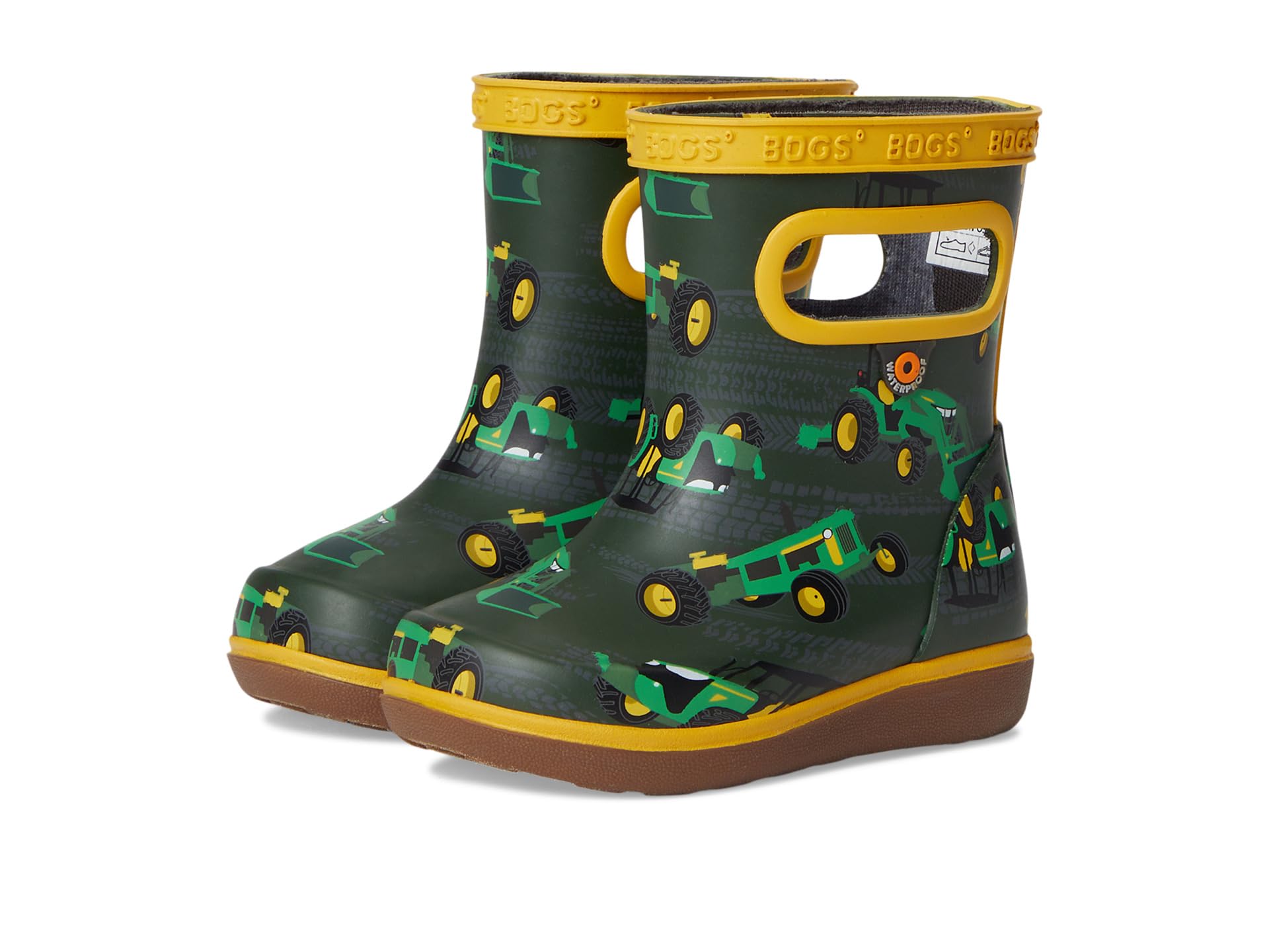

Ботинки Bogs Kids Skipper II Tractor, цвет Green Multi