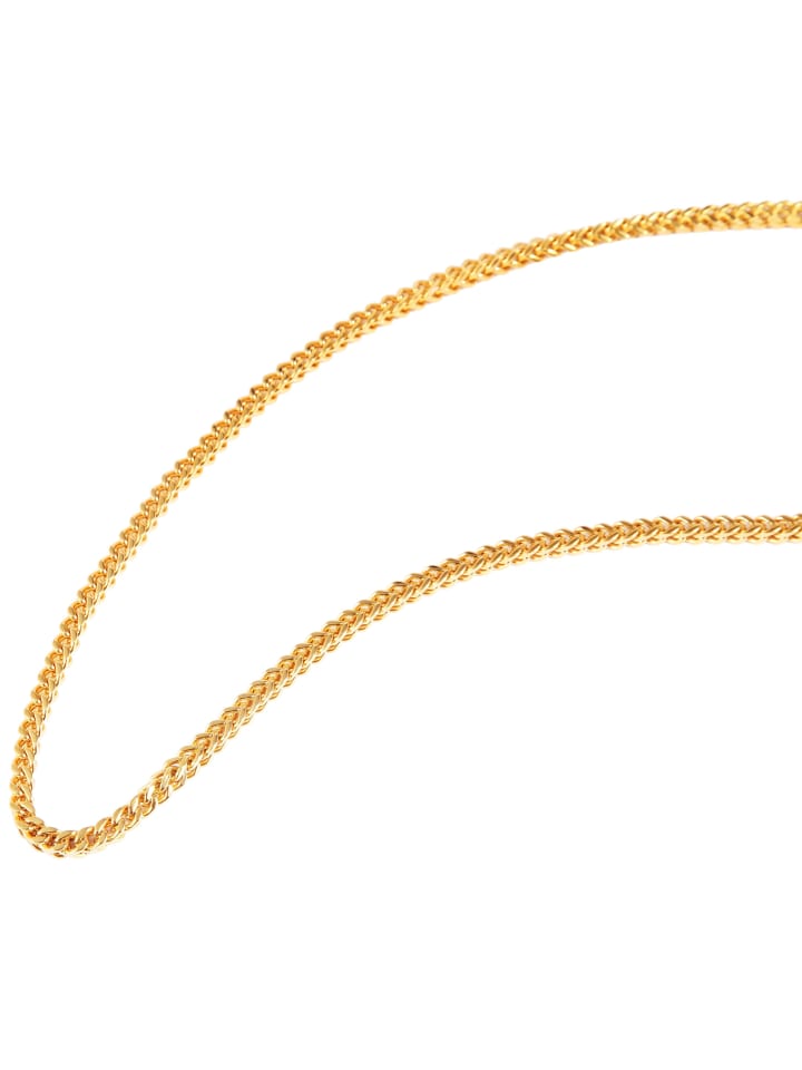 

Adeliás Колье унисекс из нержавеющей стали, 60 см, золотое