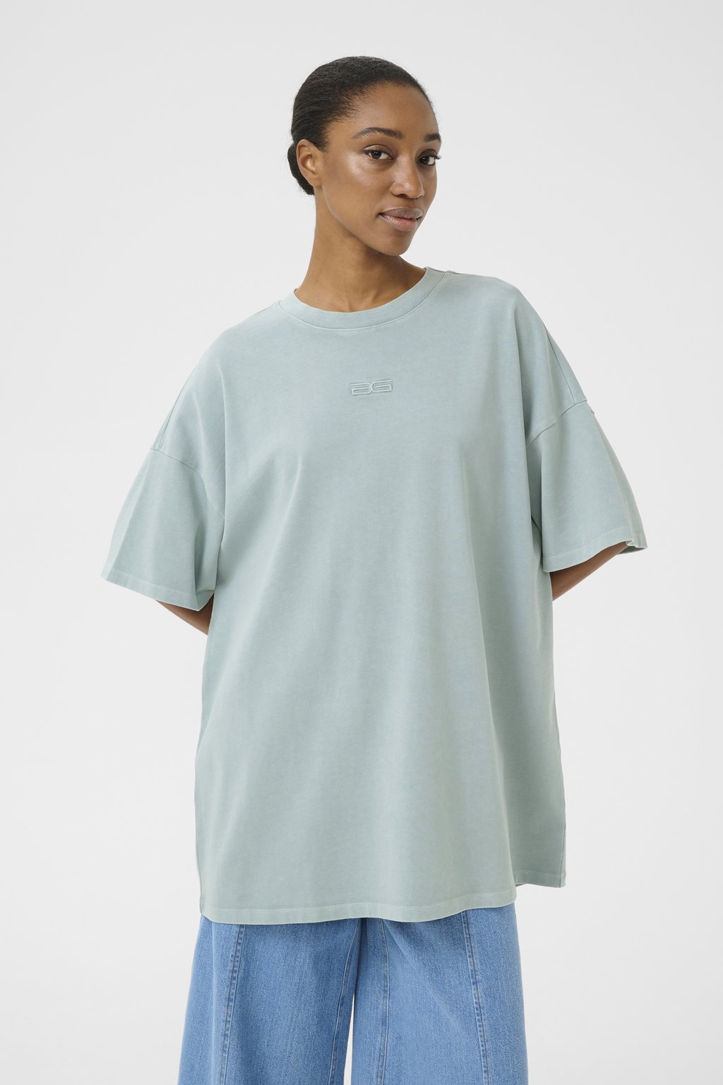 

Базовая футболка JIO OVERSIZE TEE Gestuz, зеленый