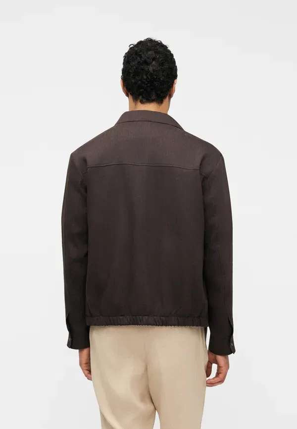 Куртка Carper coach light jacket Boss, темно-коричневая — фото 3