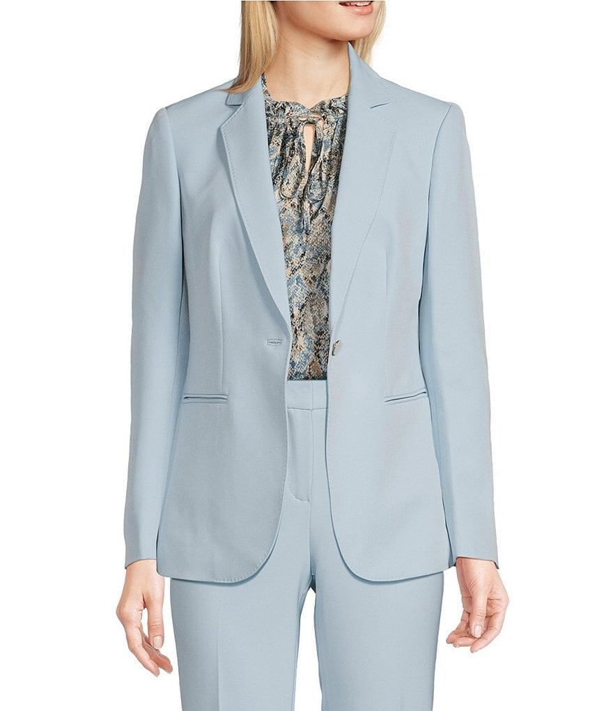 

Координационная куртка с длинными рукавами и карманами Anne Klein, синий