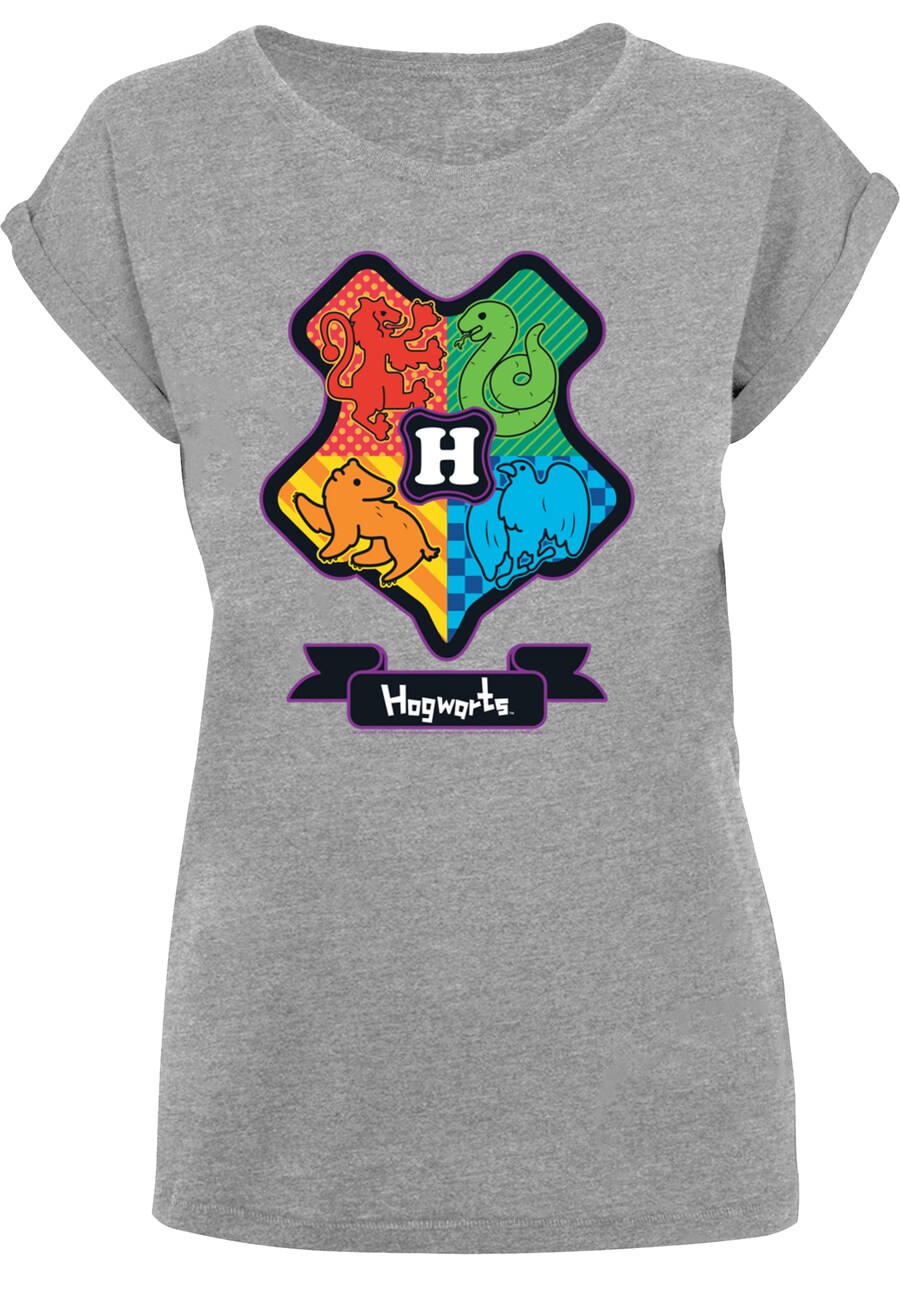 

Рубашка F4NT4STIC Harry Potter Hogwarts Junior, пятнистый серый