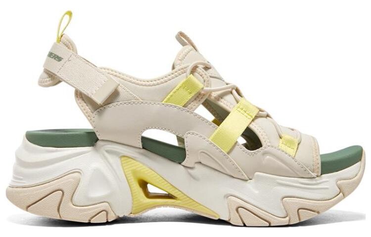 Пляжные сандалии Stamina V3 женские, натуральный цвет/желтый Skechers — фото 2