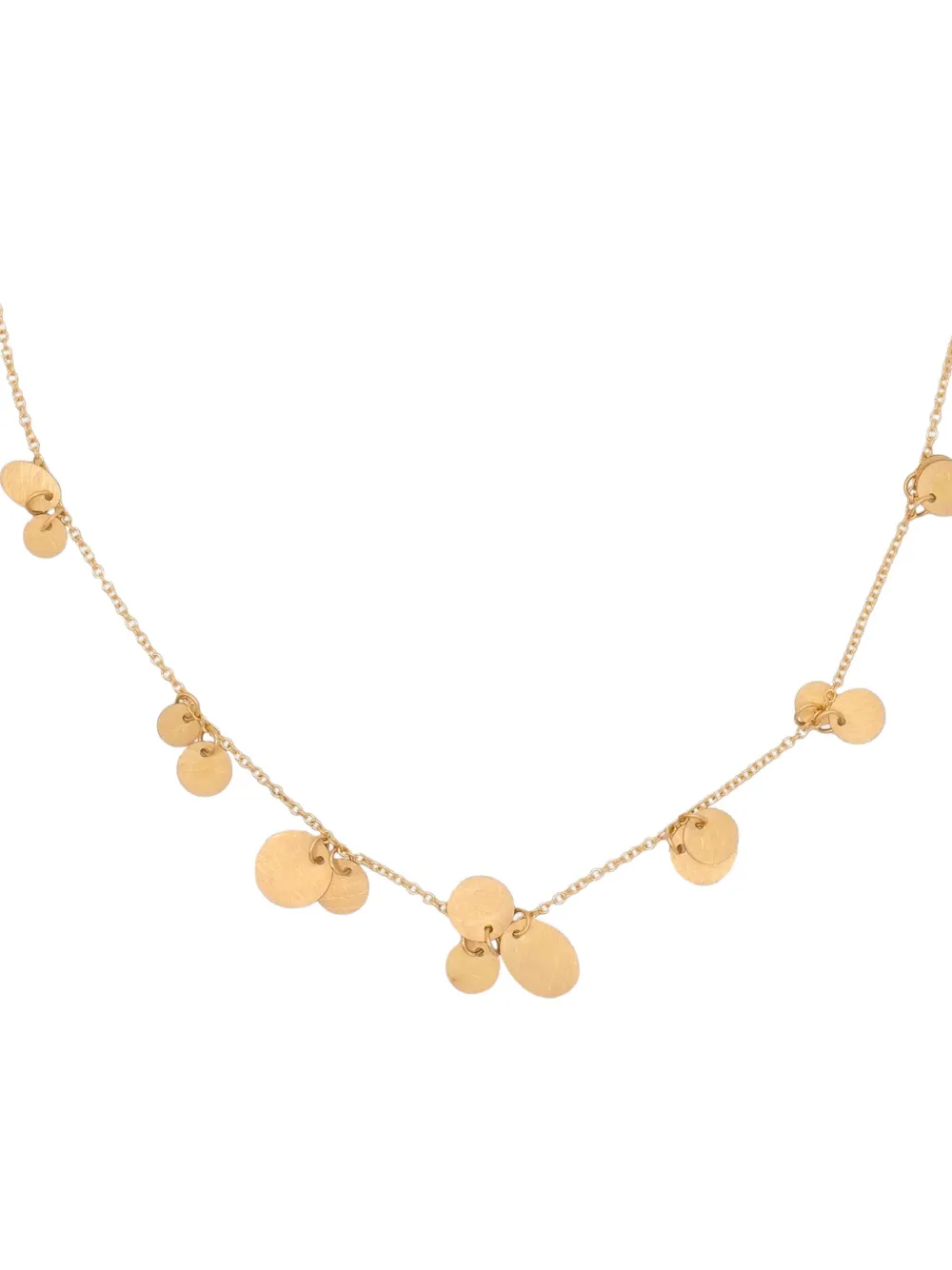 

Ожерелье с круглой подвеской из 18-каратного желтого золота Lia Di Gregorio, золотой