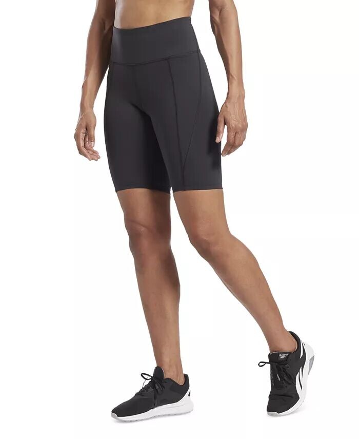 

Женские велосипедные шорты Lux High-Rise Pull-On Reebok, черный