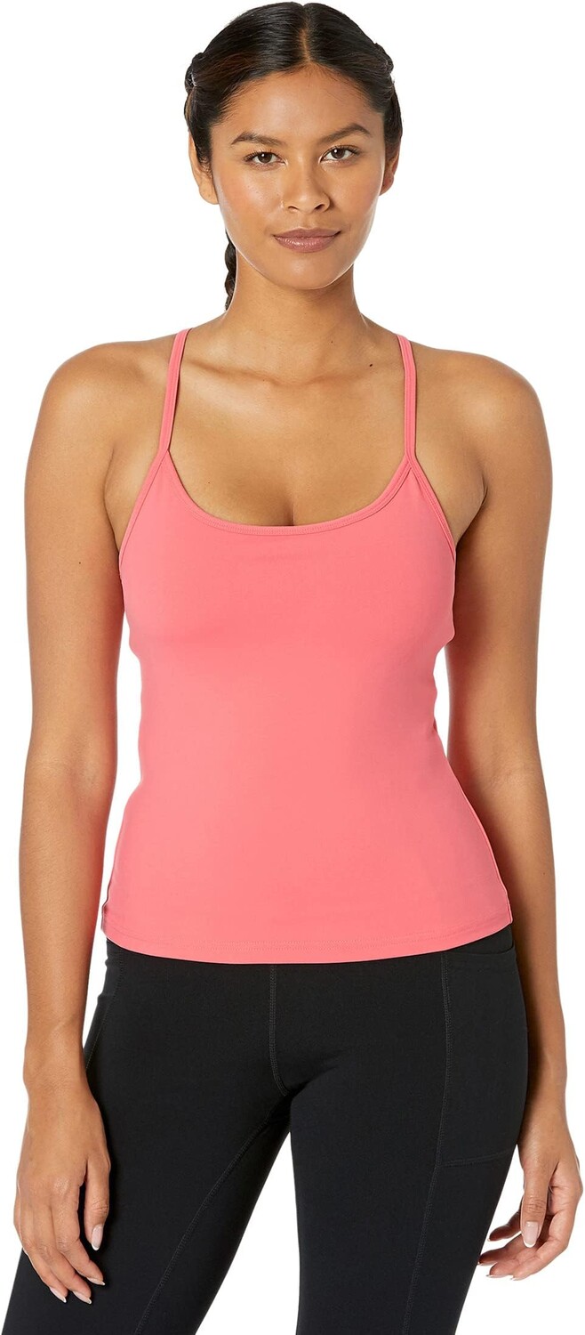 

Топ SKECHERS Go Walk Racerback Shelf Bra Cami, цвет Calypso Coral