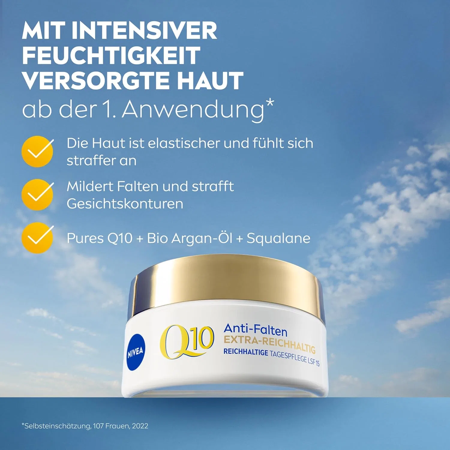Крем для лица SPF15 NIVEA Дневной Q10 с от — фото 2
