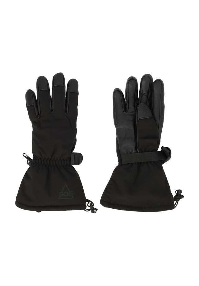 

Перчатки ohau v1 с высококачественной подкладкой Primaloft Sos, черный