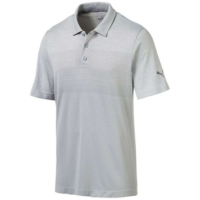

Мужская рубашка-поло Evoknit Performance Fit с короткими рукавами и эффектом омбре 595106 02 Puma, серый