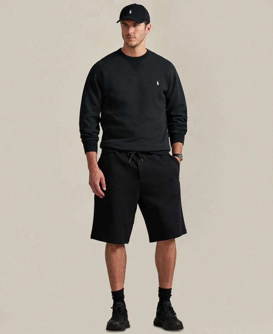 Шорты двойной вязки Polo Ralph Lauren, polo черный — фото 2