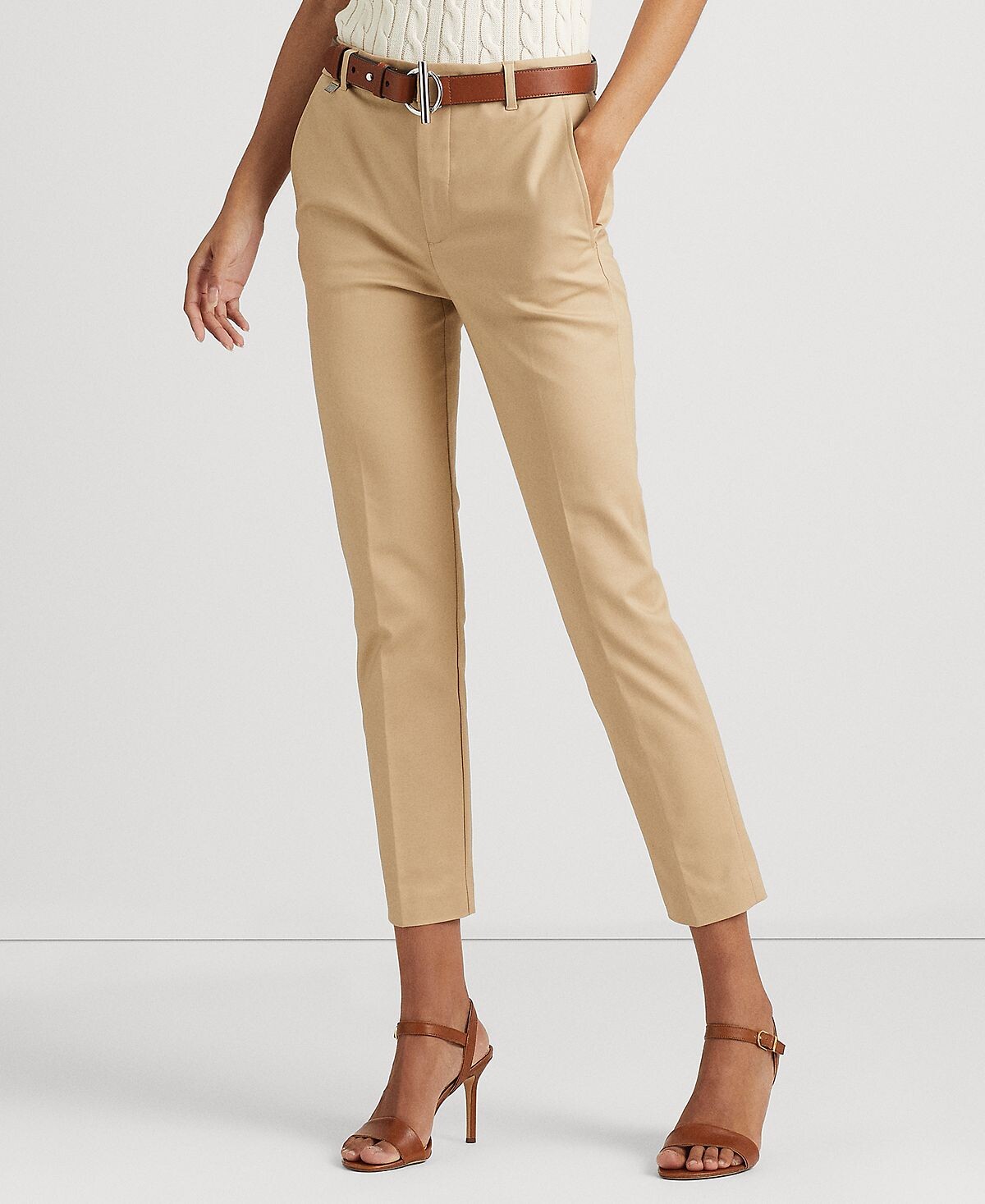 

Двусторонние брюки из эластичного хлопка Lauren Ralph Lauren