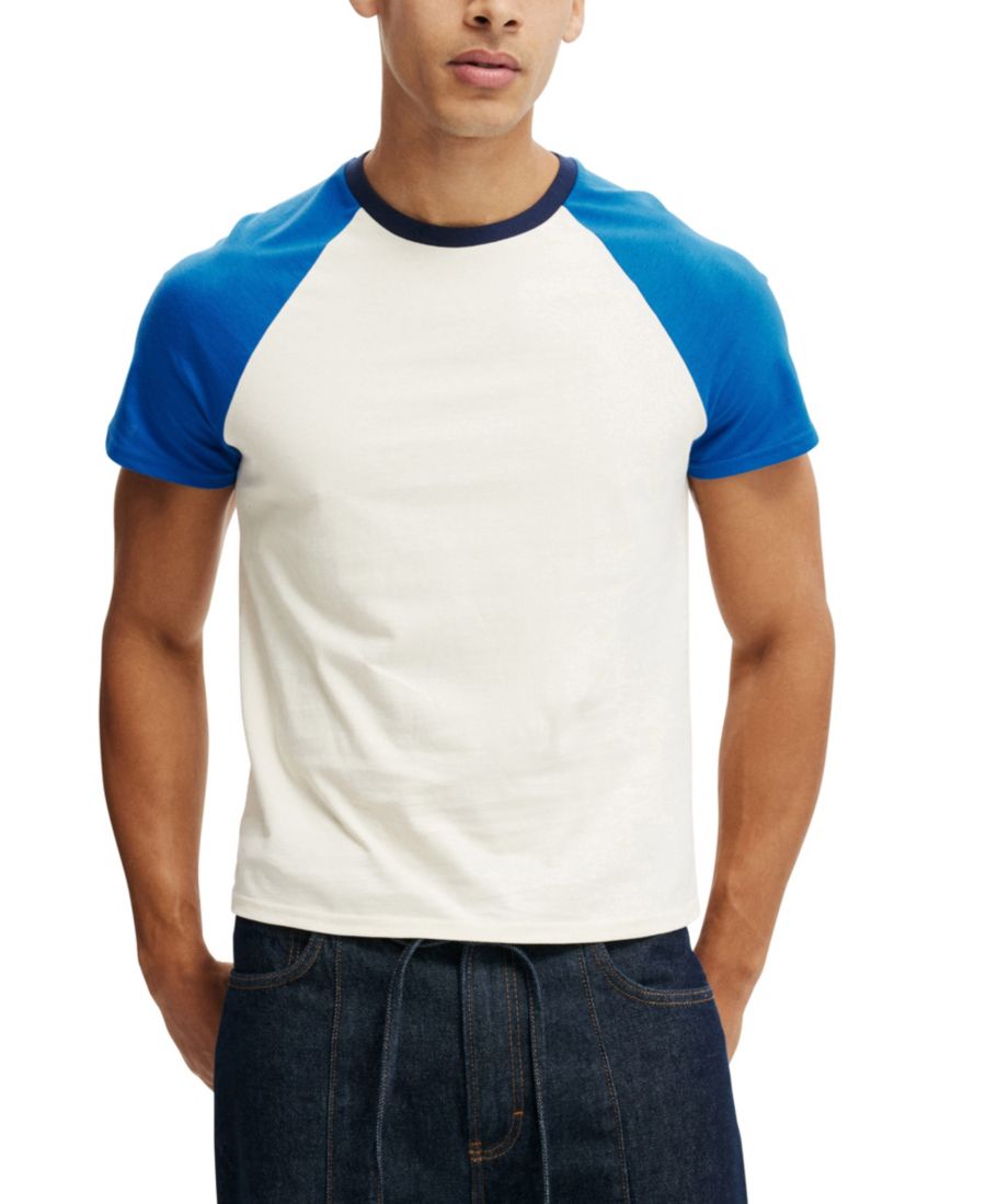 

Мужская детская футболка с коротким рукавом COTTON ON, Cream puff, Electric blue, Синий, Мужская детская футболка с коротким рукавом COTTON ON, Cream puff, Electric blue