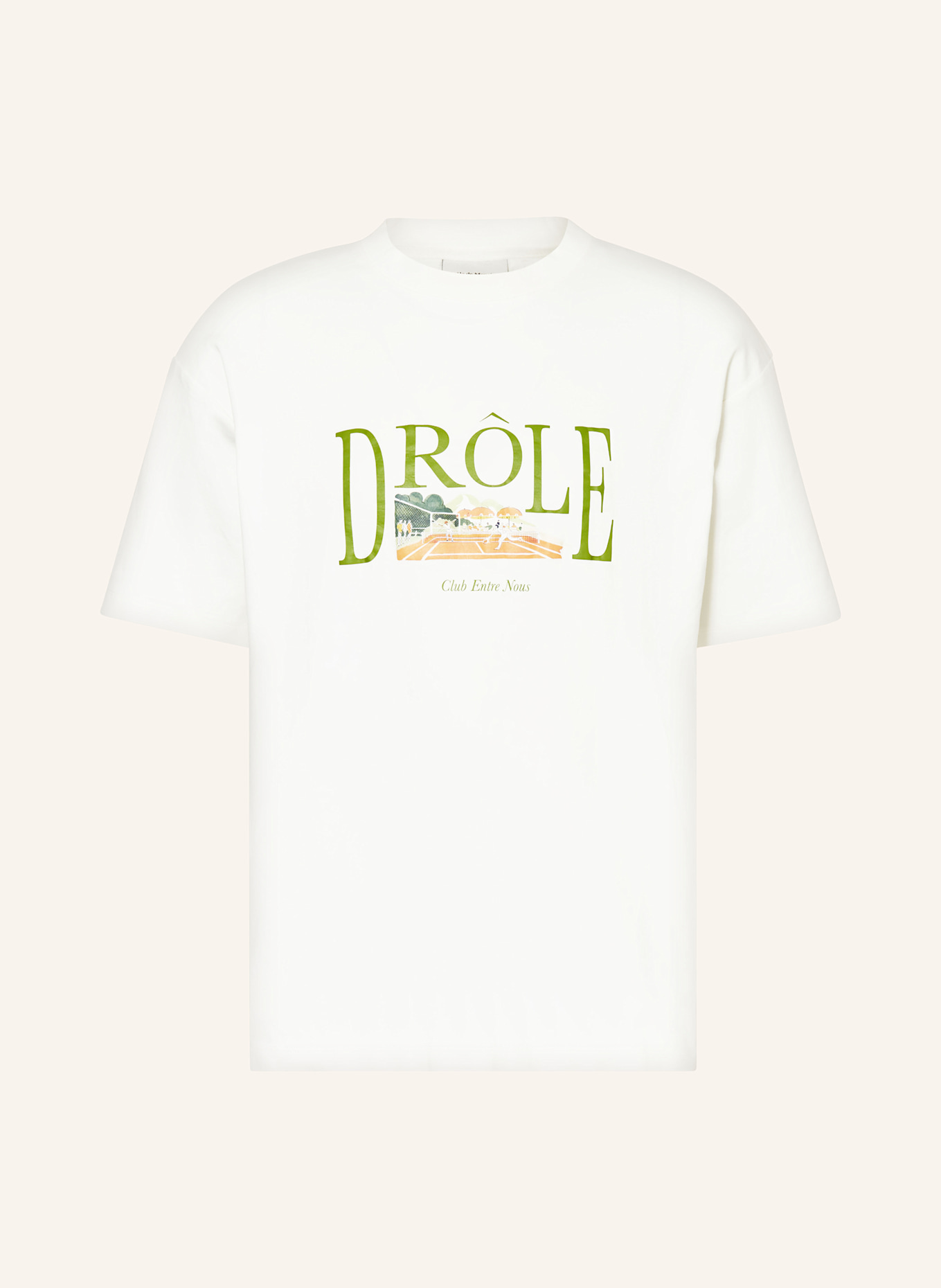 

Футболка Drôle De Monsieur, мультиколор