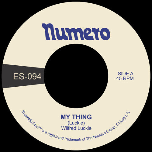 

Виниловая пластинка Luckie, Wilfred: My Thing B/W Wait for Me
