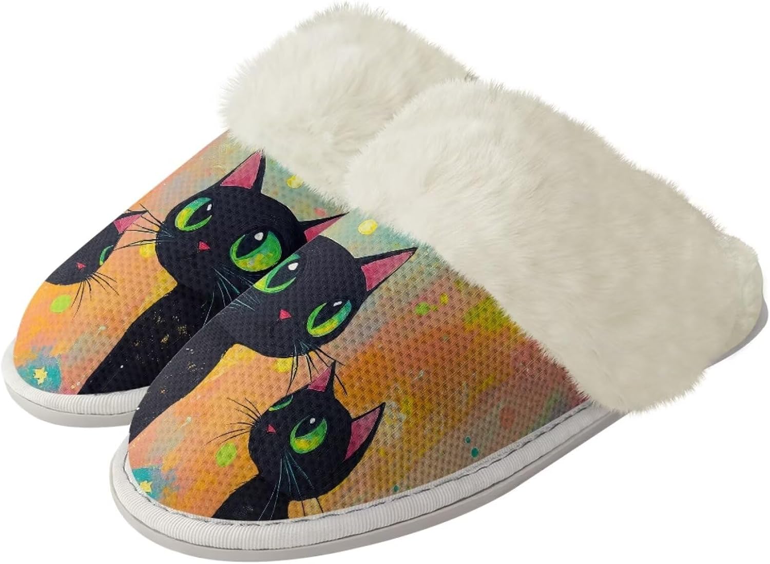 

Комнатные тапочки Binienty для женщин и мужчин, для дома и улицы, легкие, с противоскользящей подошвой, черный