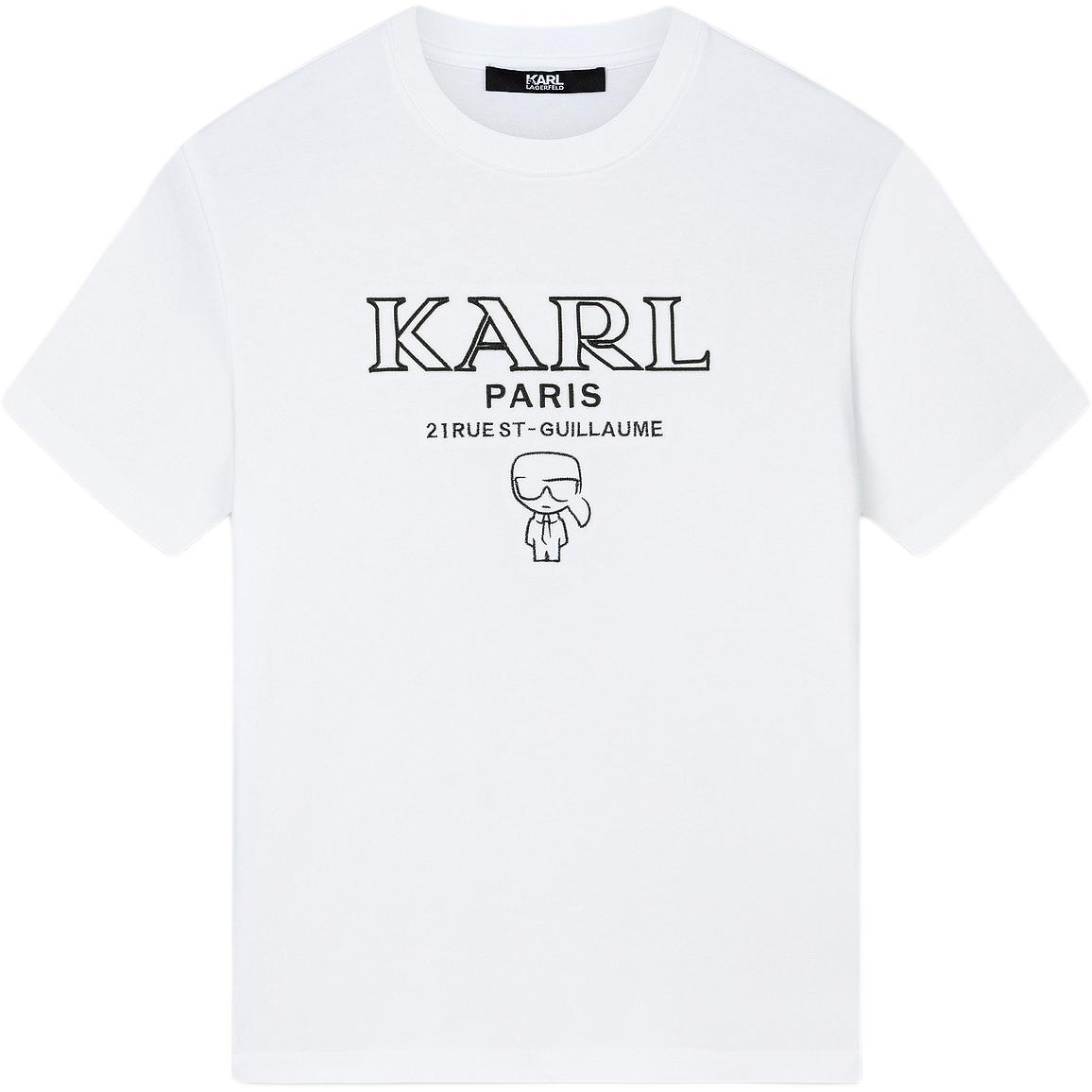 

KARL LAGERFELD / Karl Lagerfeld Jeans Футболка KARL LAGERFELD мужская белая, Белый, KARL LAGERFELD / Karl Lagerfeld Jeans Футболка KARL LAGERFELD мужская белая