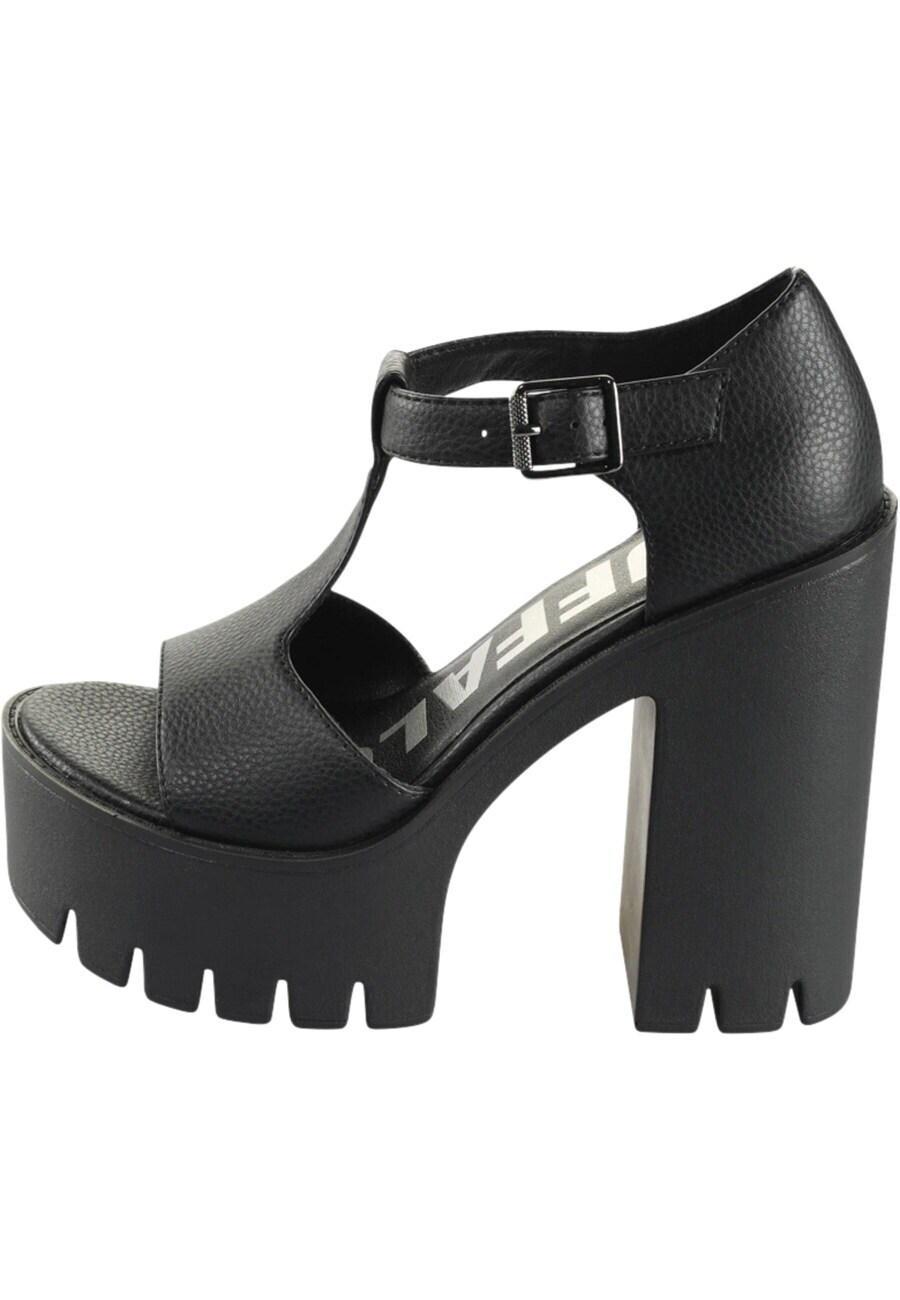 Босоножки на высоком каблуке BUFFALO Sandals Jalila Jane, черный