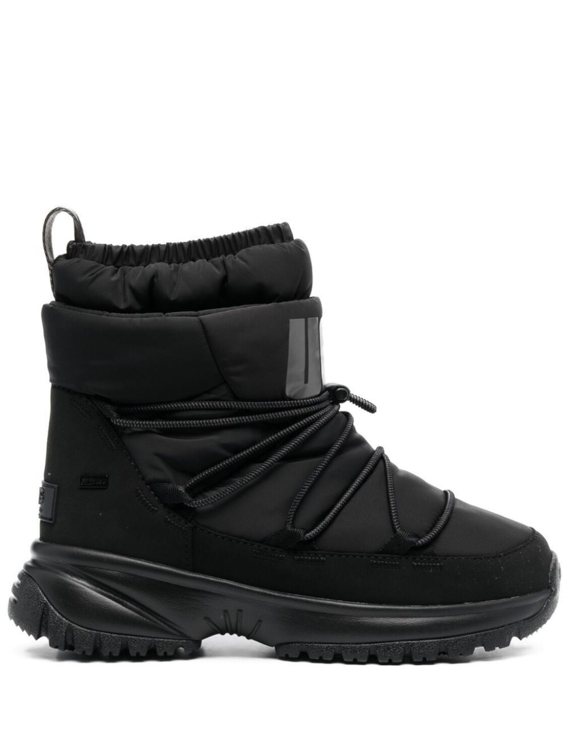 

Дутые ботинки с логотипом UGG, черный