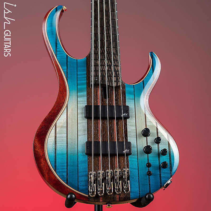

Басс гитара Ibanez BTB1935 Premium 5-String Bass Caribbean Islet Low Gloss
