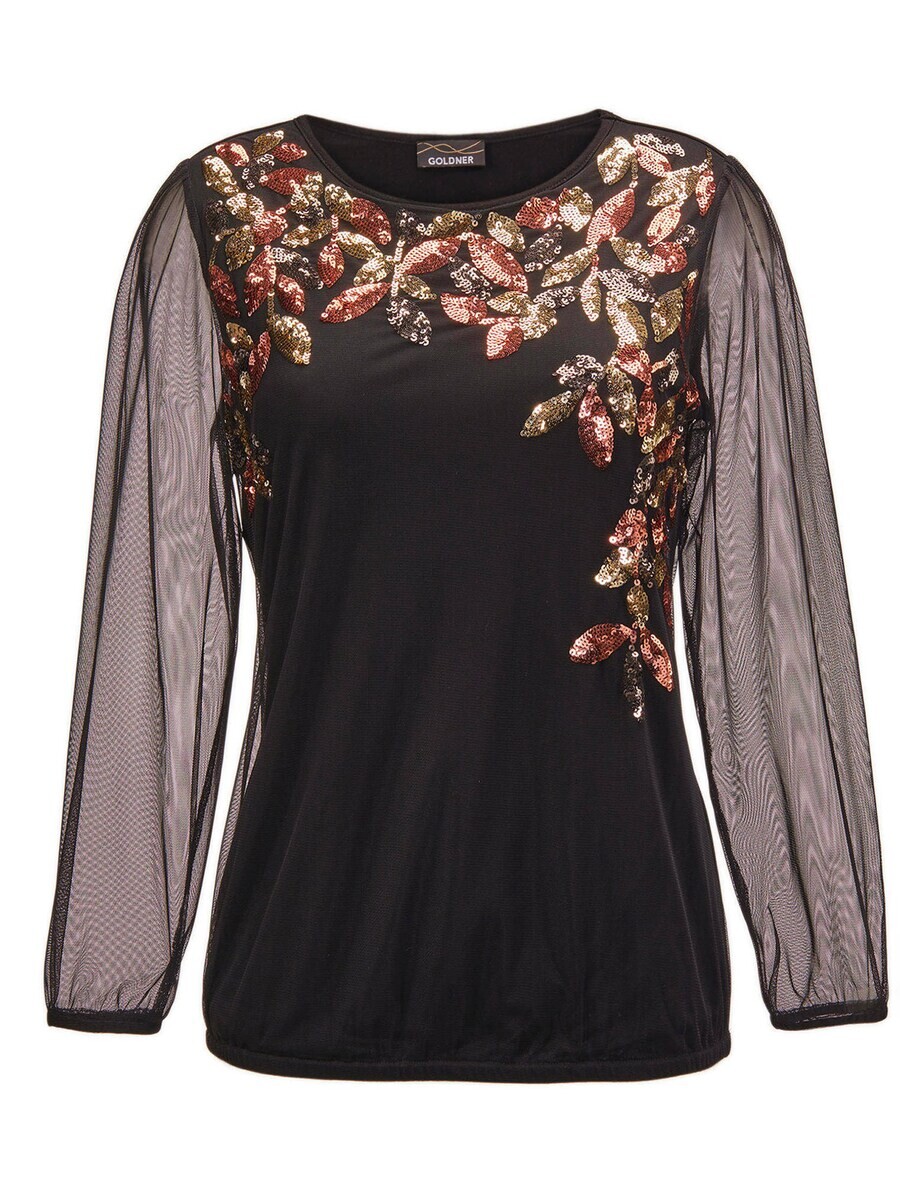

Блузка Goldner Blouse, черный