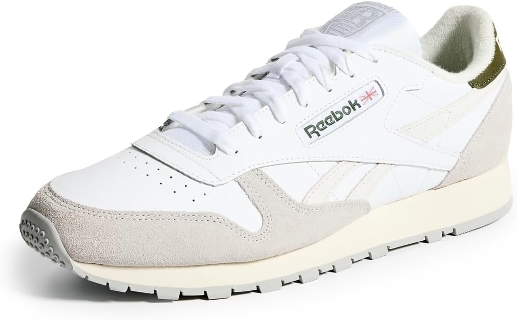 

Мужские винтажные кроссовки Reebok Classic Leather 1983, белый/серый/стальной