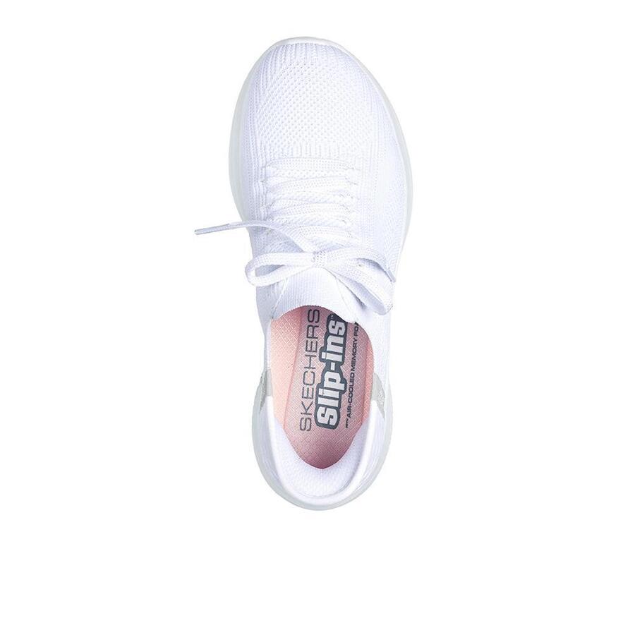 Кроссовки женские Skechers Slip-ins Ultra Flex 3 Brilliant WHITE — фото 3