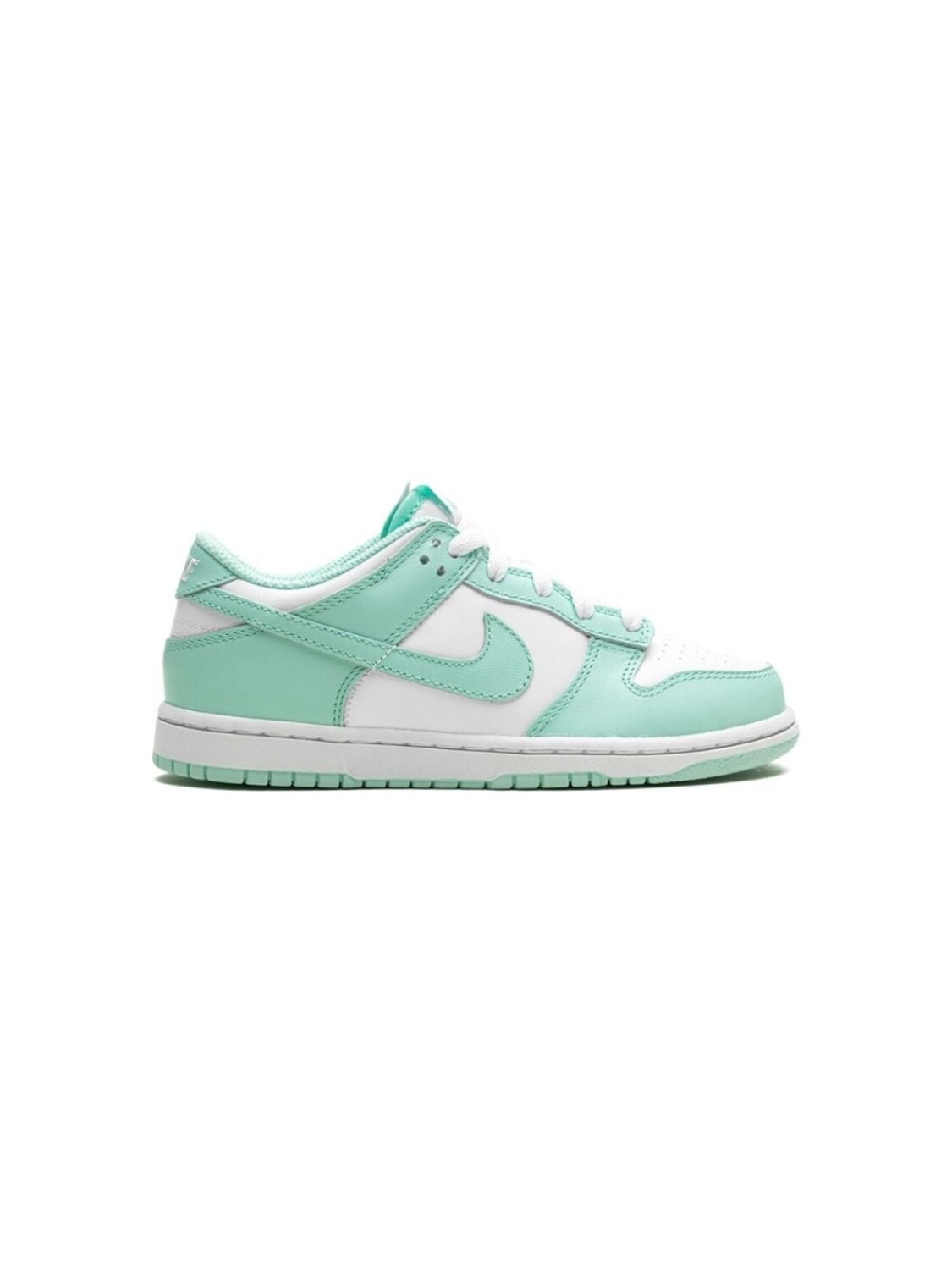 

Nike Kids кроссовки Dunk Low Mint Foam, белый