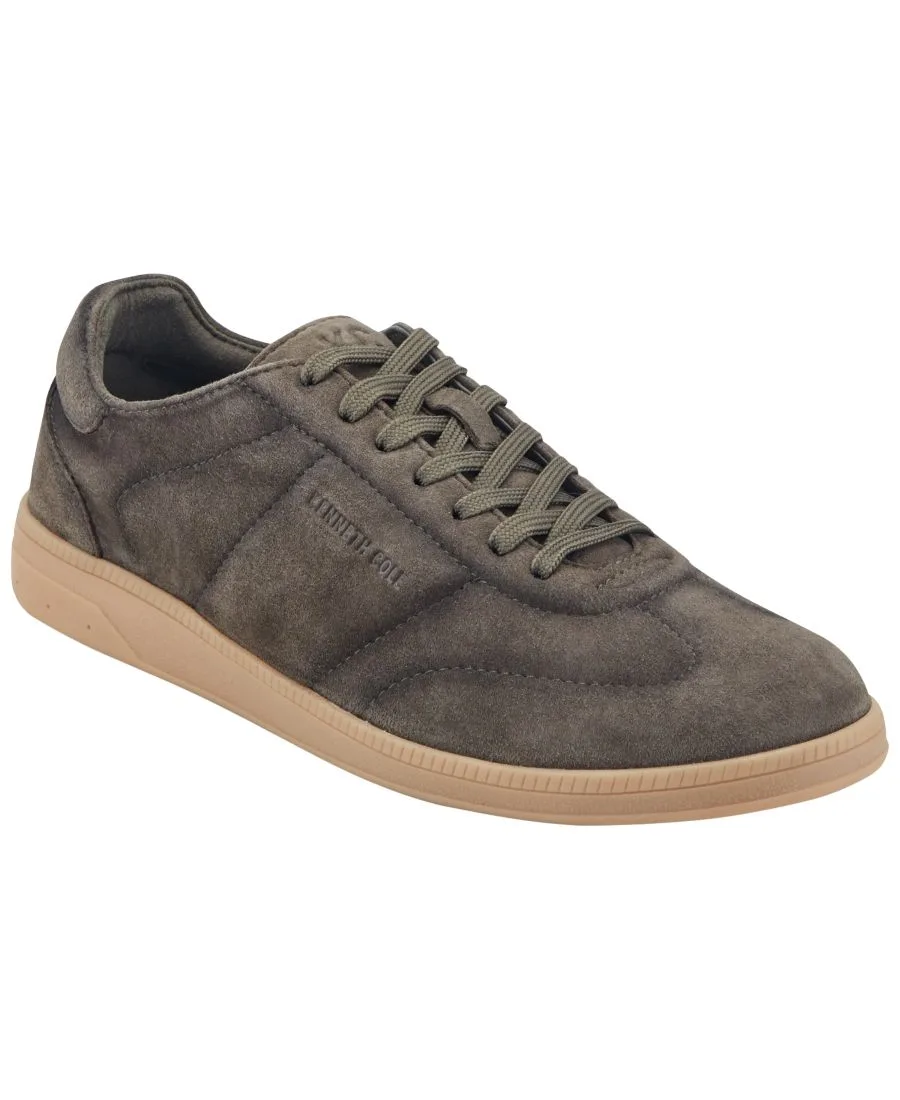 Мужские кроссовки Mercer Dress Casual на шнуровке Kenneth Cole New York, Washed Army Suede