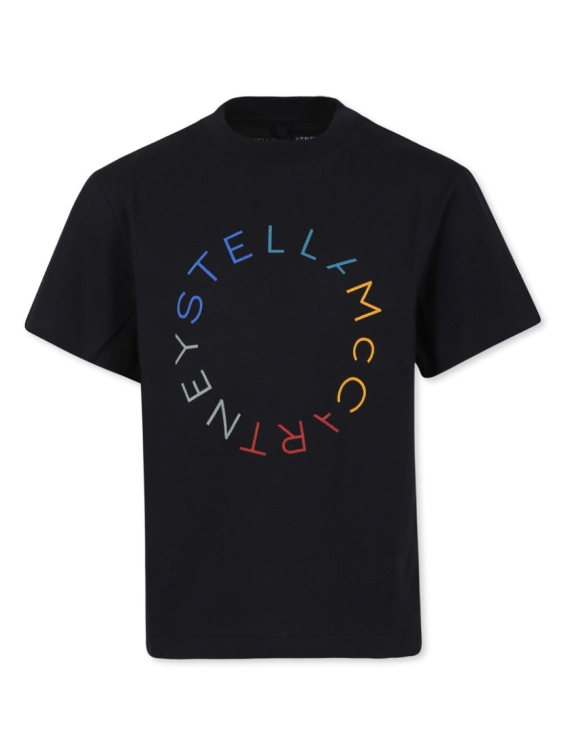 

Stella McCartney Kids футболка с логотипом, черный