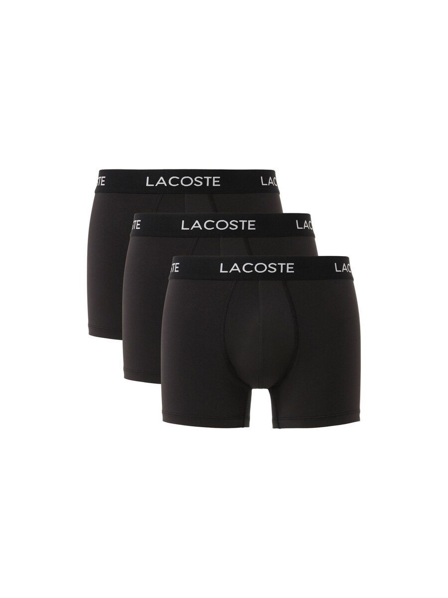 

Боксеры LACOSTE, цвет Black/mottled black