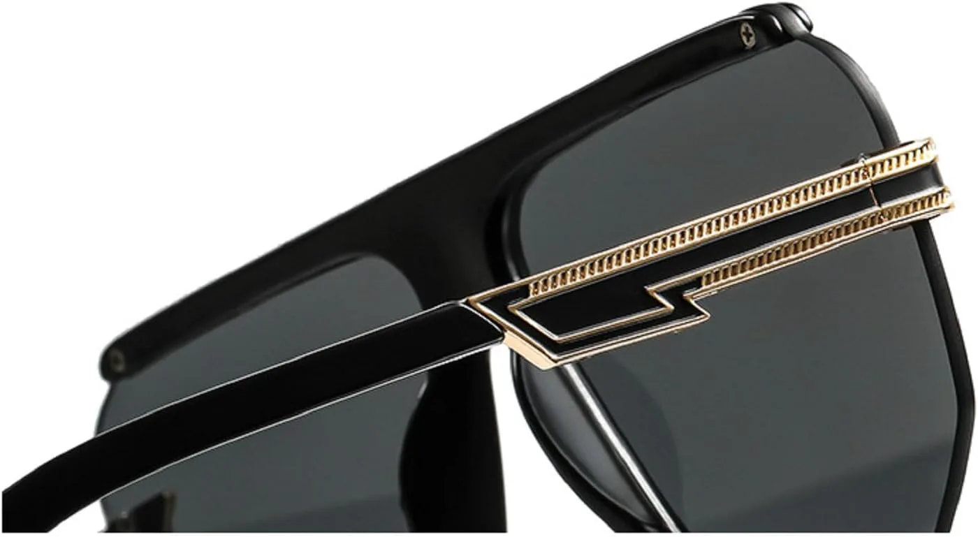 

Модные большие мужские солнцезащитные очки-пилот для женщин, винтажные мужские солнцезащитные очки в пластиковой оправе с защитой от УФ-излучения UV400 mincl, C5