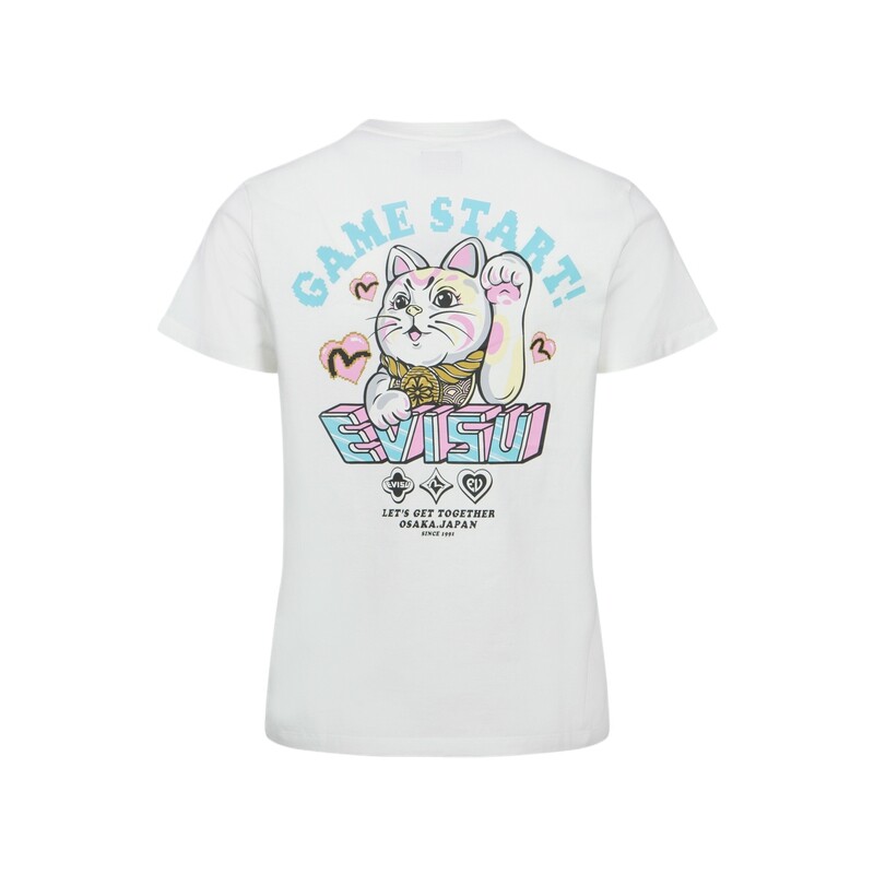 

Футболка женская белая Evisu