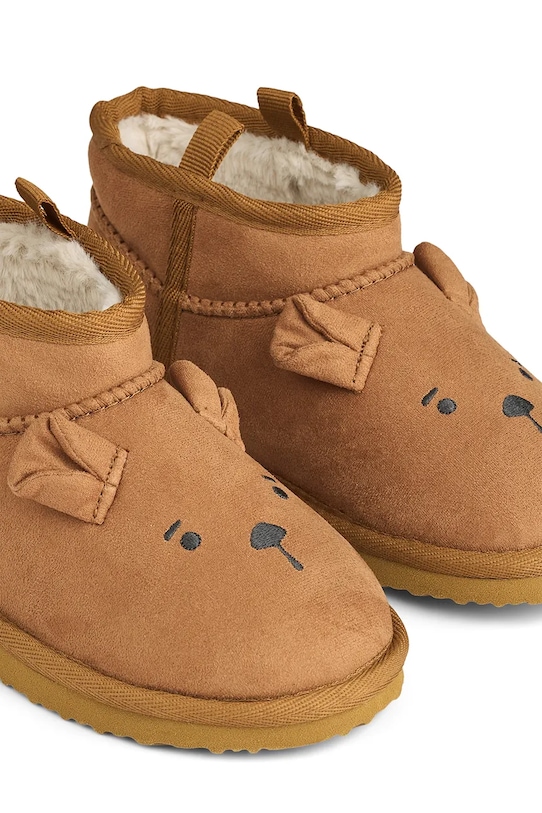 Зимняя обувь Alban Bear Shoes Liewood, коричневый — фото 3