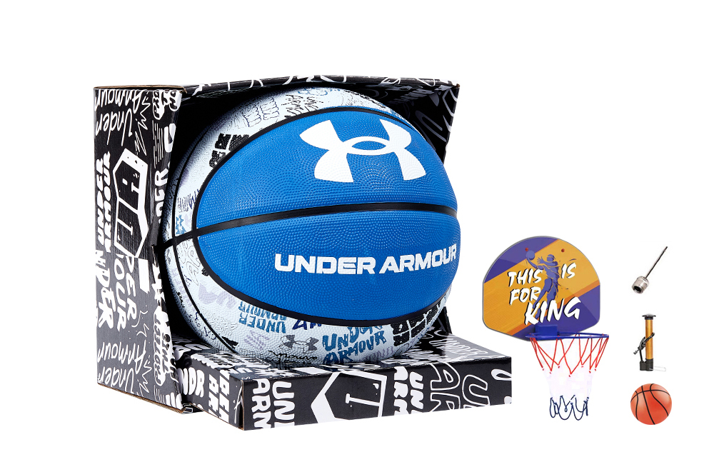

Under Armour Граффити китайский резиновый баскетбольный мяч white blue размер 7 мяч для тренировок unisex