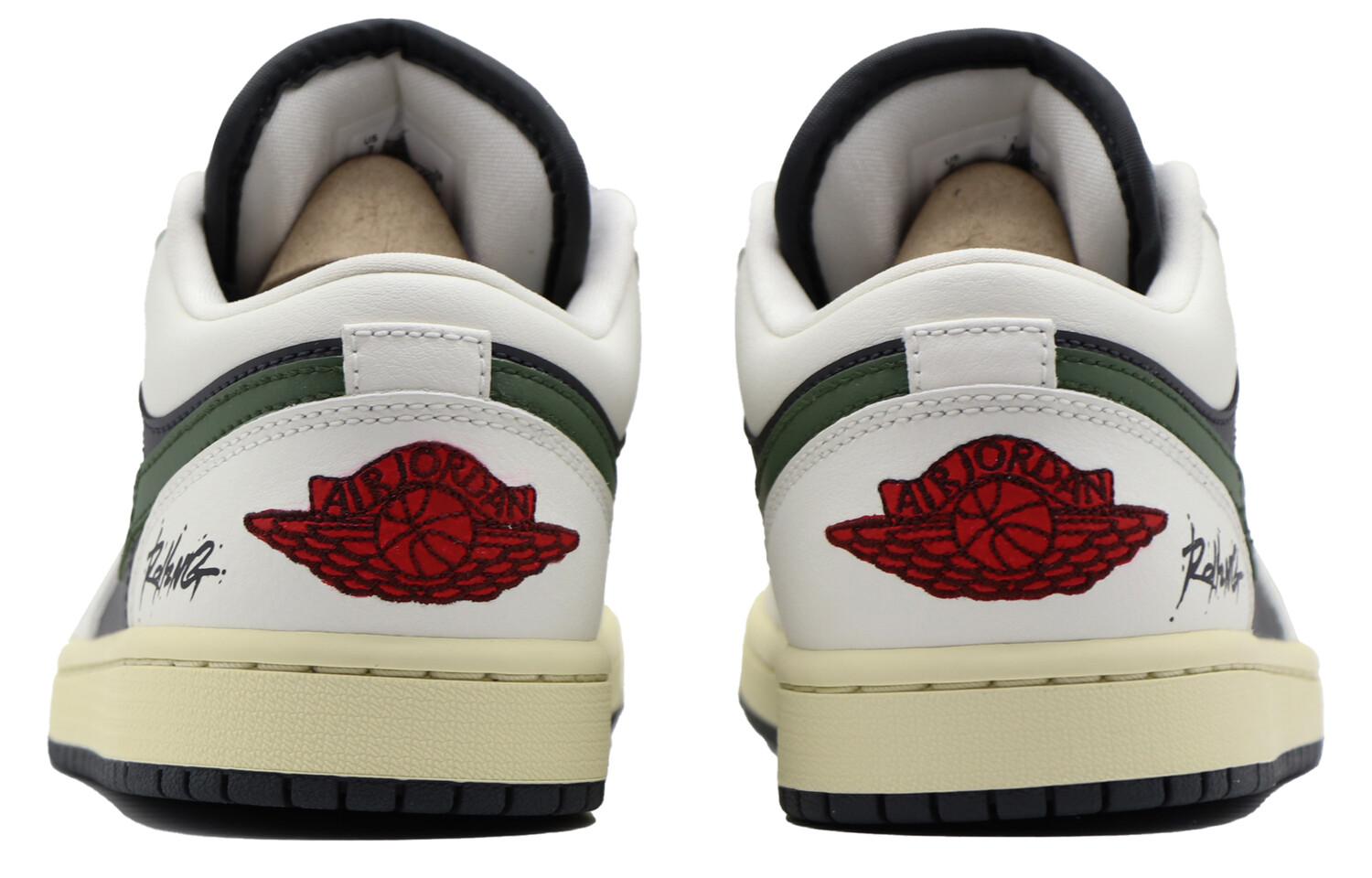 Jordan Air Jordan 1 Vintage Баскетбольные кроссовки унисекс, Dark Green — фото 4