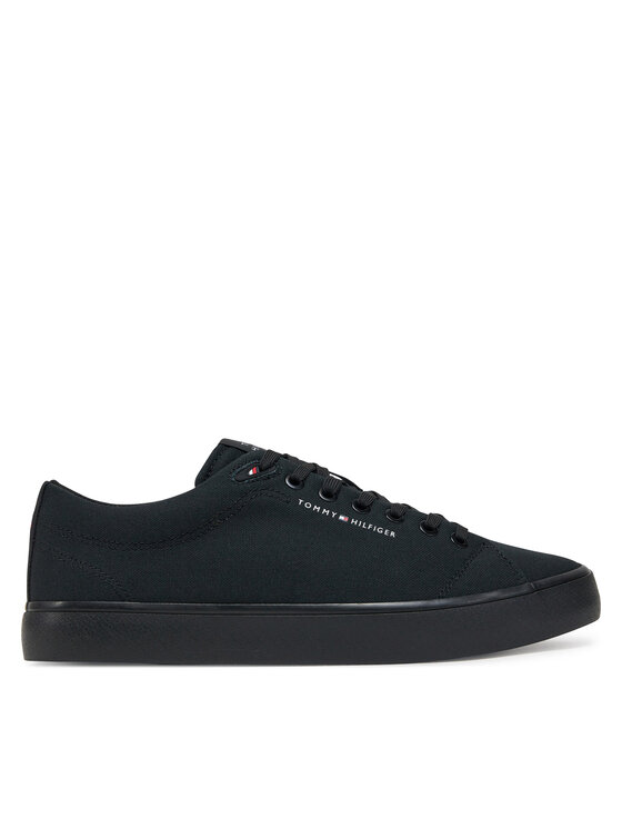 

Тканевые кроссовки Hi Vulc Low Core Canvas FM0FM05396 Tommy Hilfiger, черный