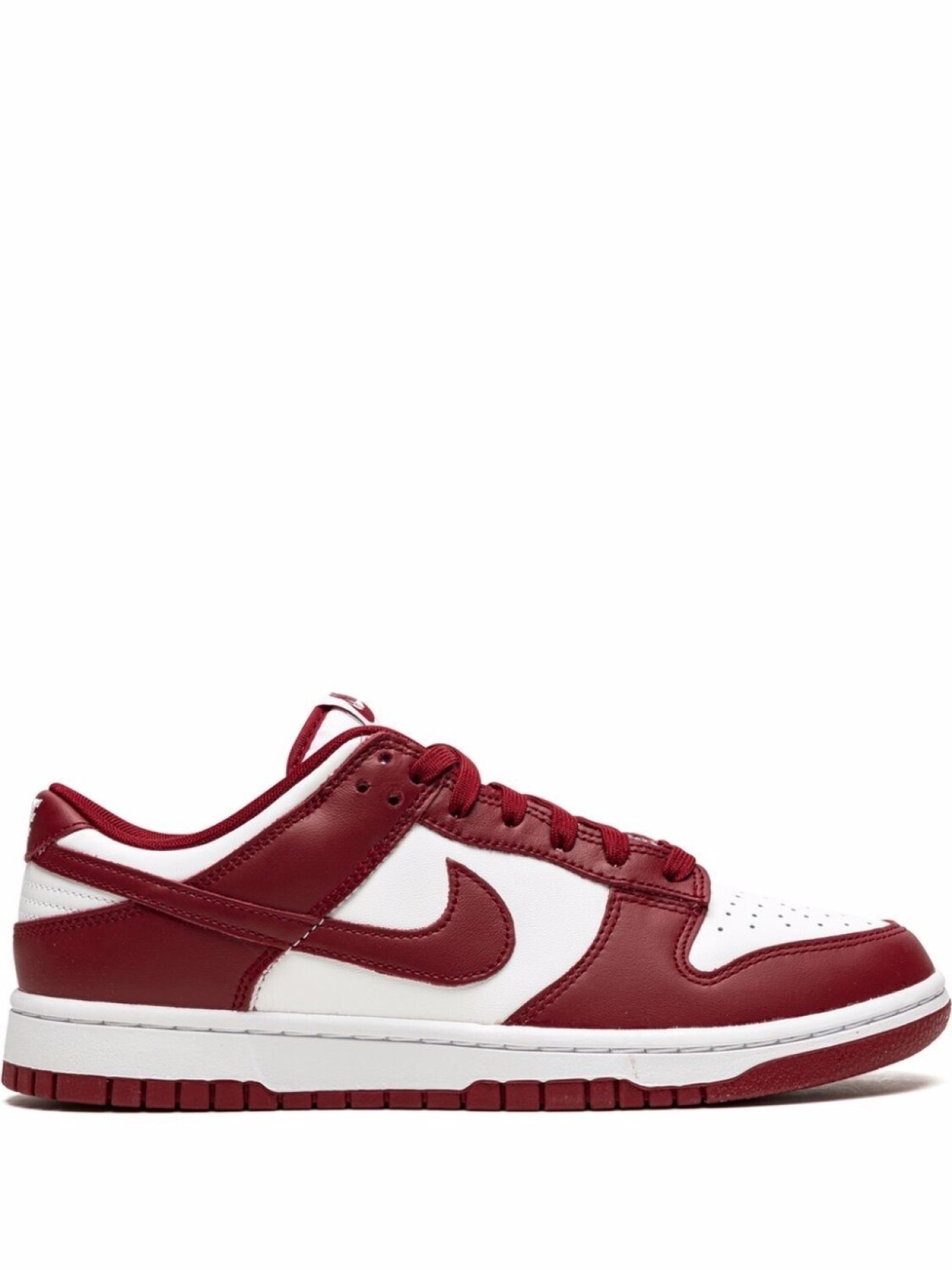 

Кроссовки Nike Dunk Low, белый/темно-красный