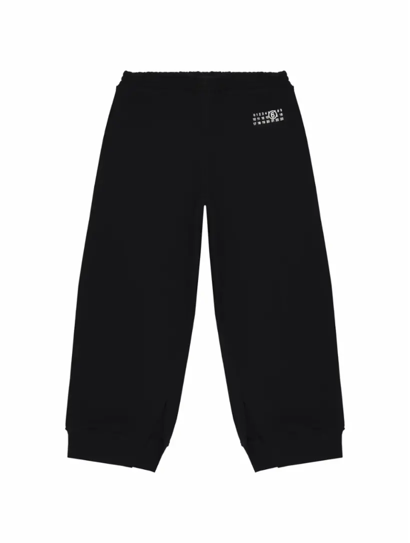 

Спортивные брюки с логотипом MM6 MAISON MARGIELA, черный