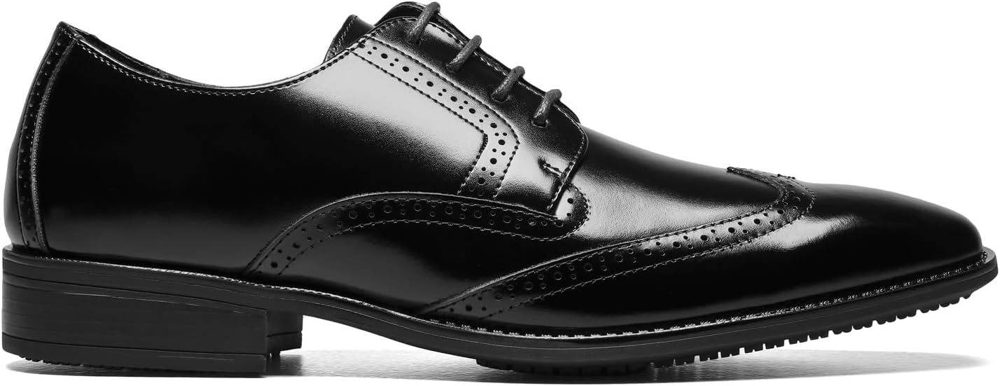 Мужские оксфорды Stacy Adams, модель Adler Wingtip, черный — фото 3