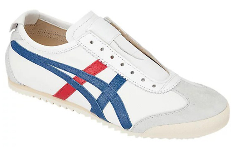 MEXICO 66 Кроссовки унисекс с низким верхом, белые/красные/синие Onitsuka Tiger — фото 4