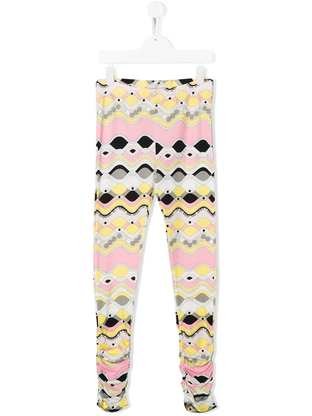 Легинсы с принтом PUCCI Junior, розовый