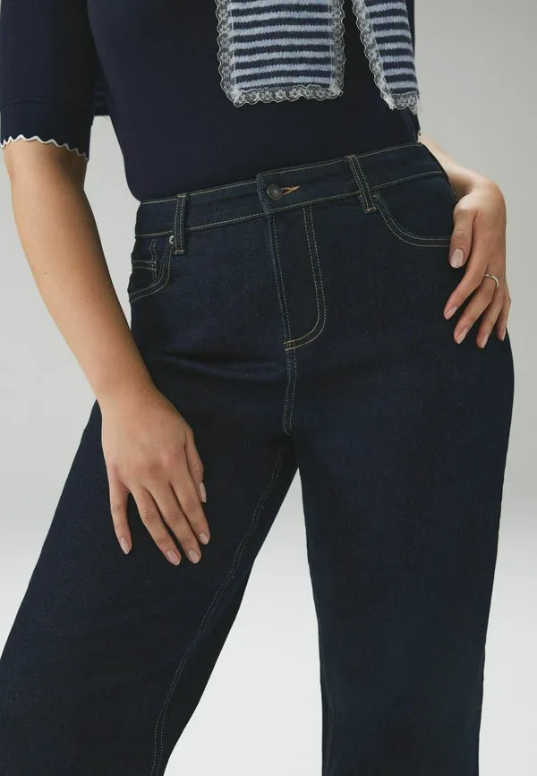 Укороченные джинсы прямого кроя Next, Denim Rinse — фото 3