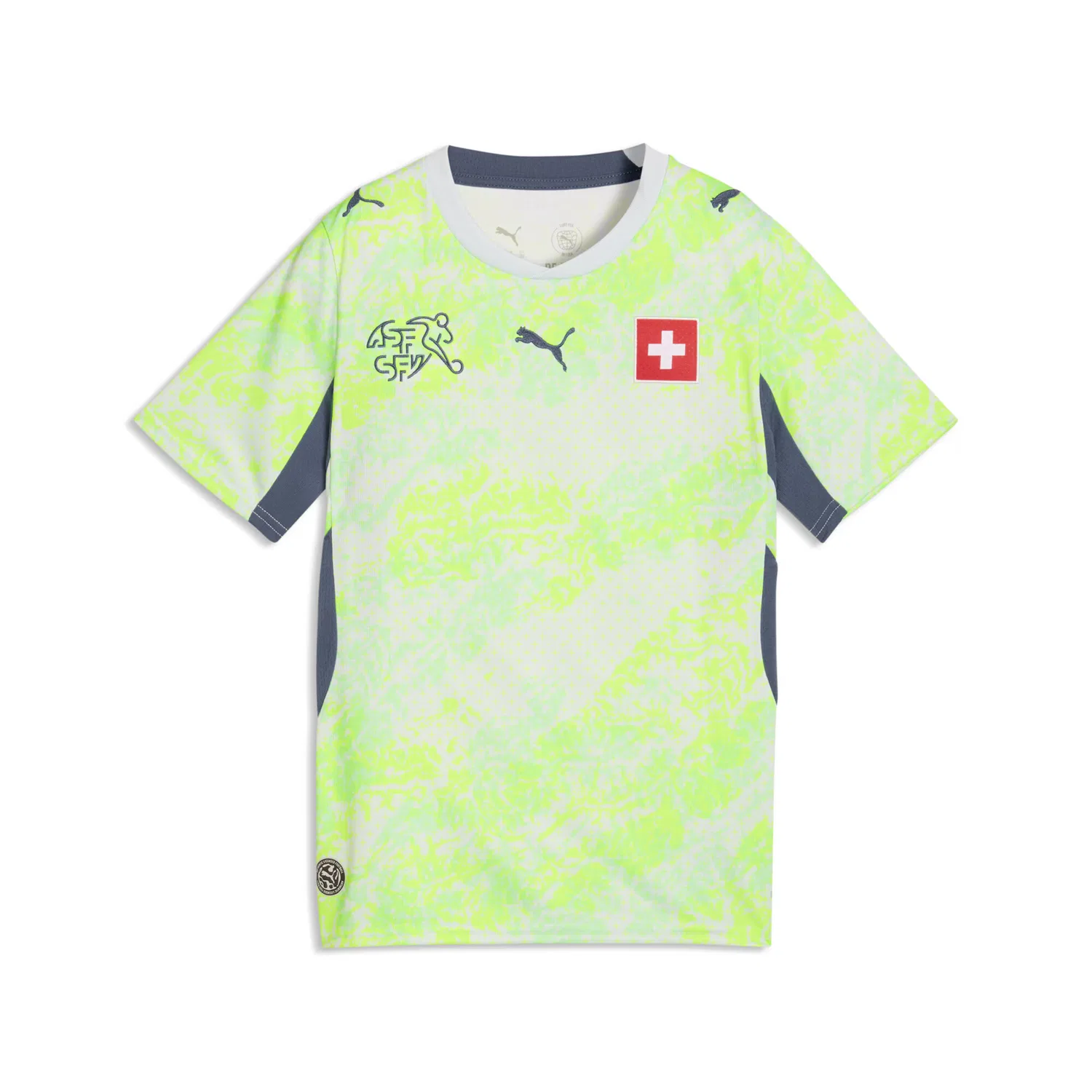 Рубашка Performance 'Schweiz 2026' Puma, Neon Yellow