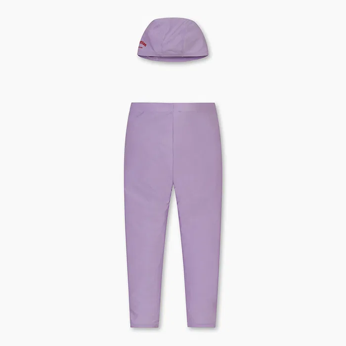 Детские леггинсы для плавания 9/10 лавандового цвета от Benetton Kids — фото 2