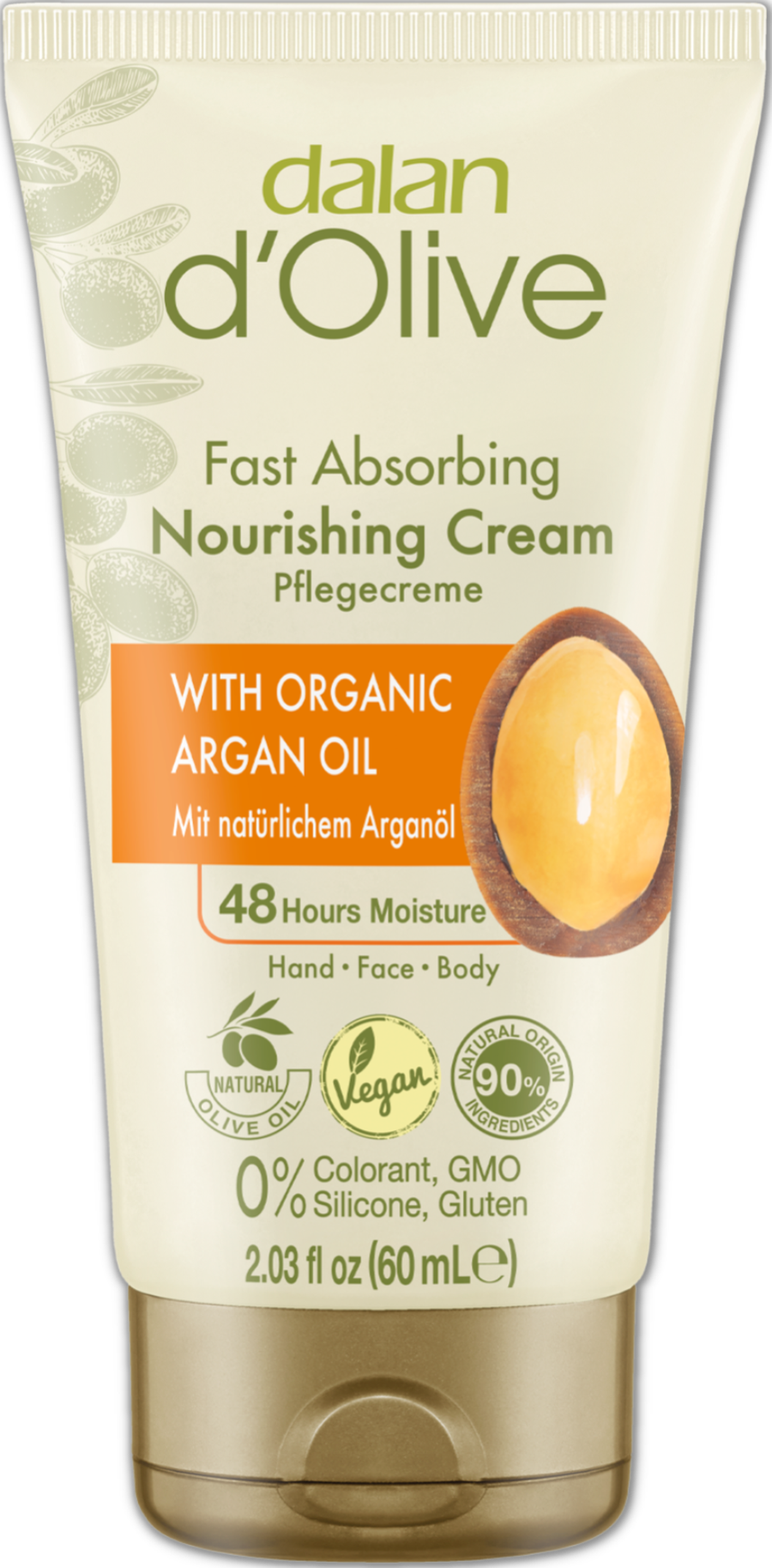 

Крем для рук dalan d'Olive Arganöl - Pflegecreme Tube
