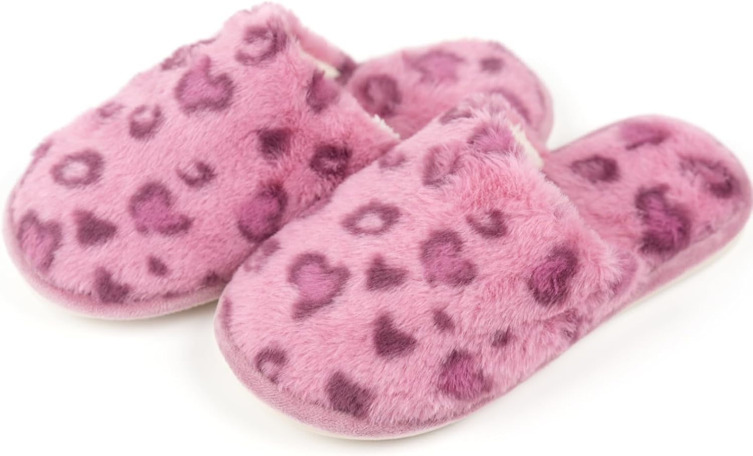 

Мультяшные тапочки для женщин и мужчин, милые, уютные, плюшевые, теплые тапочки на дома и улицу, «Встретимся в полночь», клубника, гриб, злые глаза, сердечки-любовь V Opxin, розовый