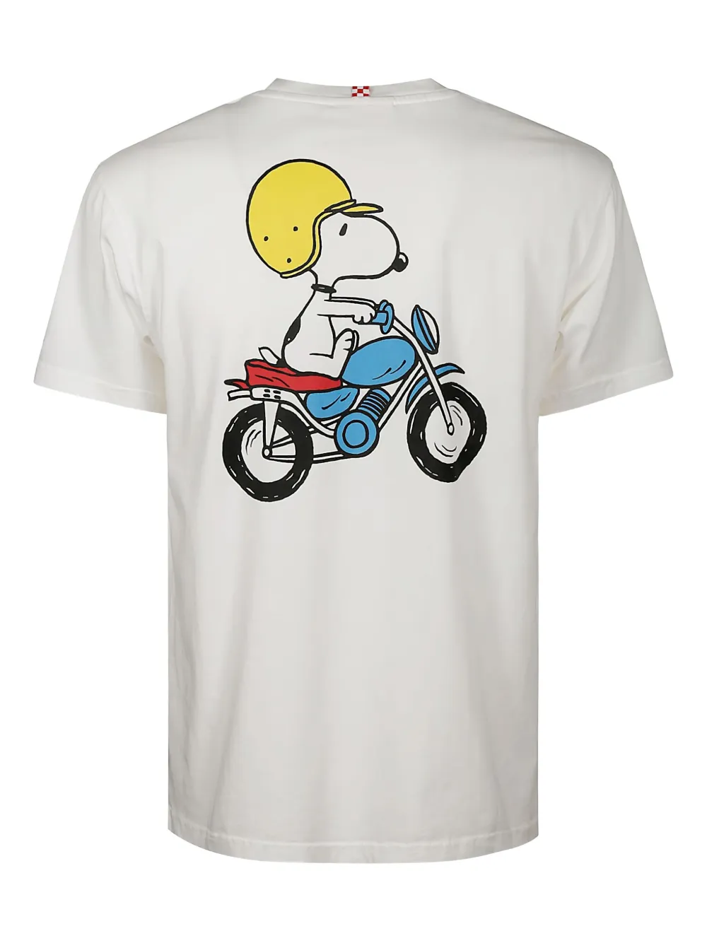 

Футболка с графическим принтом MC2 SAINT BARTH, белый