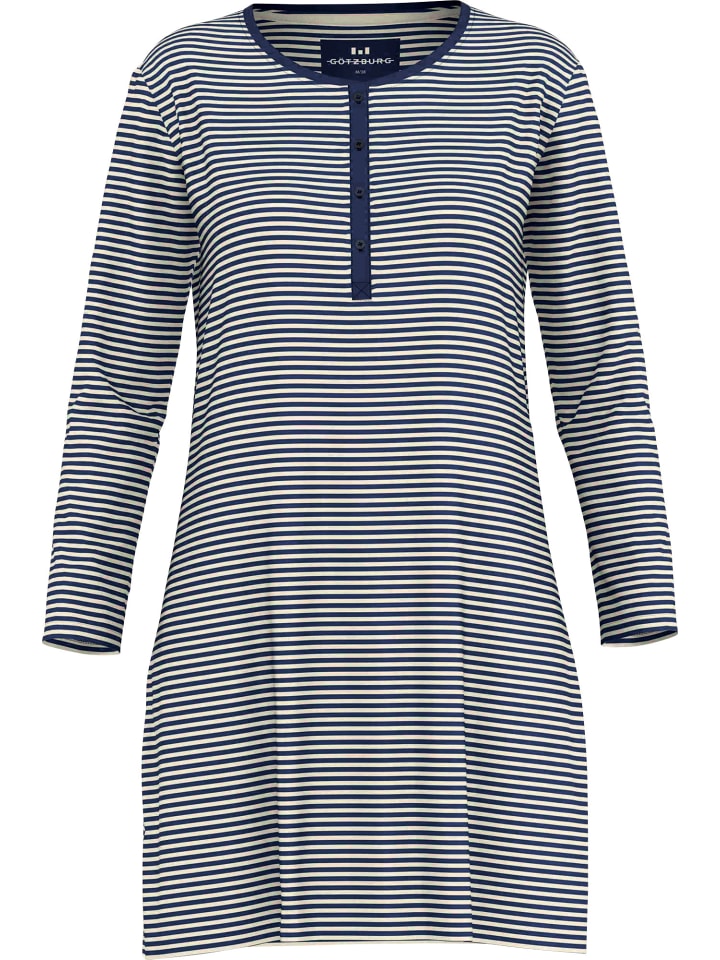 

Ночная рубашка из одинарного джерси темно-синего цвета Götzburg