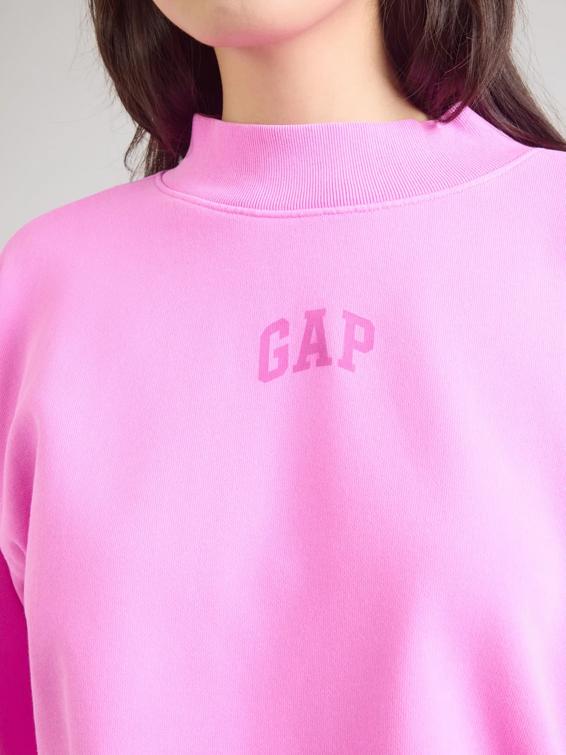 Толстовка Gap, розовый — фото 2