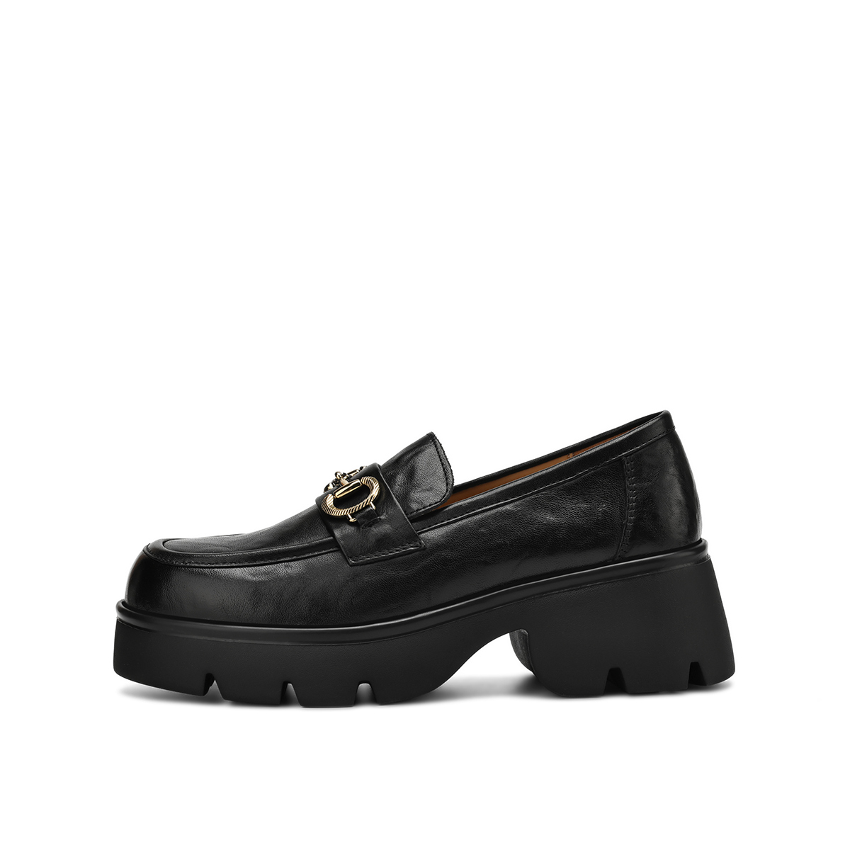 Лоферы 5,5 см женские Rosa Bianca, Black